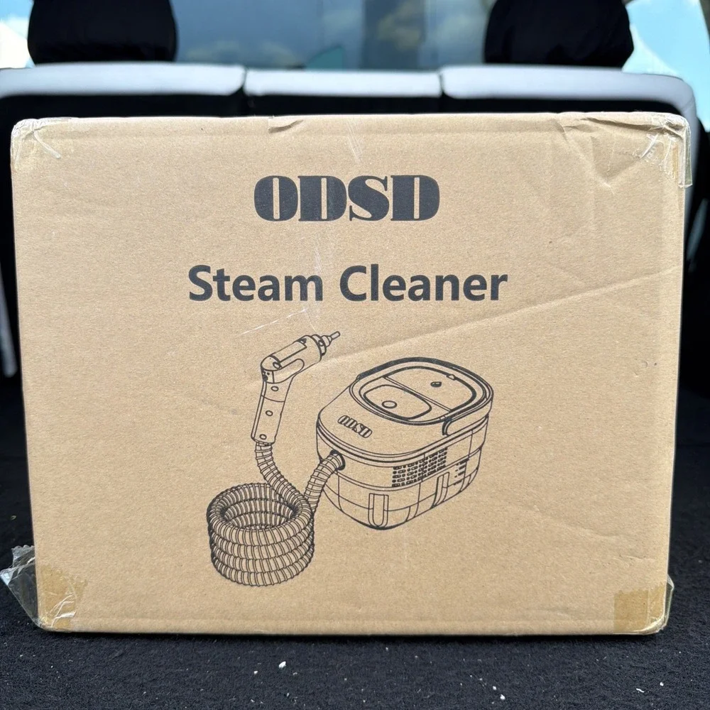 ODSD Steam Cleaner for Home & Car, 3-Level Adjustable Steamer for Cleaning, 15S